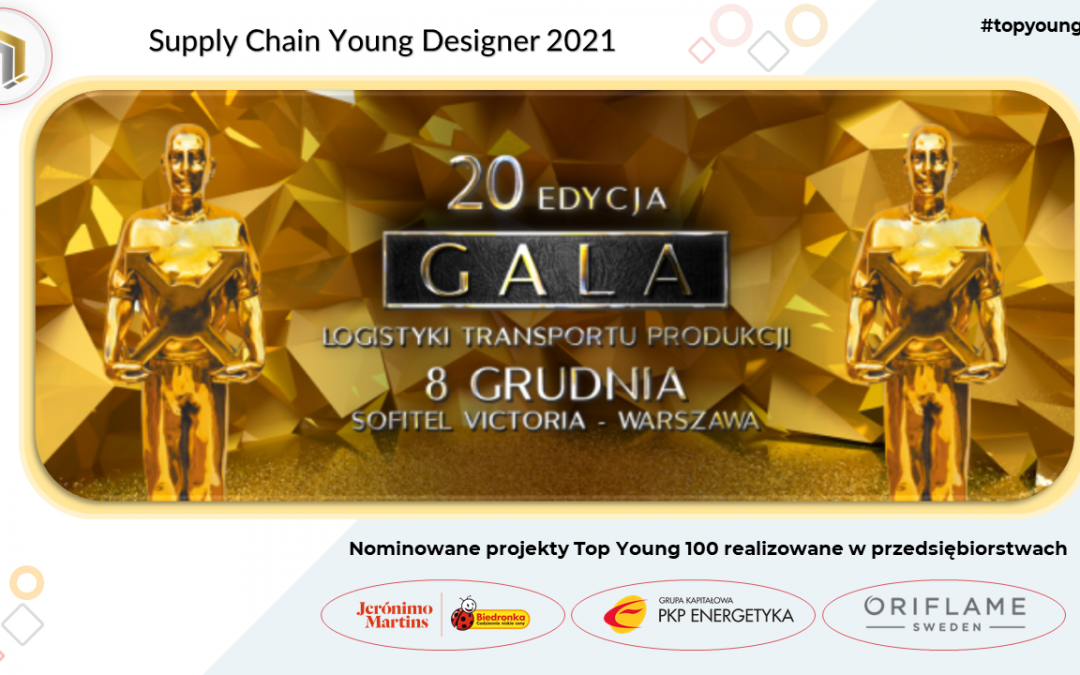 Top Young 100 na Gali Logistyki, Produkcji i Transportu 2021!