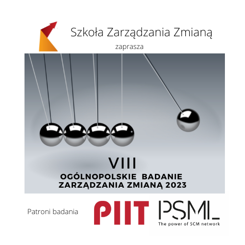 VIII Ogólnopolskiego Badania Zarządzania Zmianą pod patronatem PSML